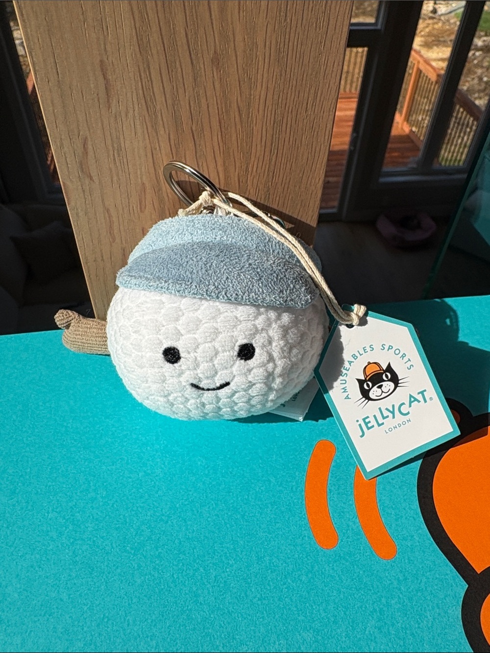 Jellycat Golf AmuseablesSports bag charm.Comesw/dustbag&tag cover &more.Fastship